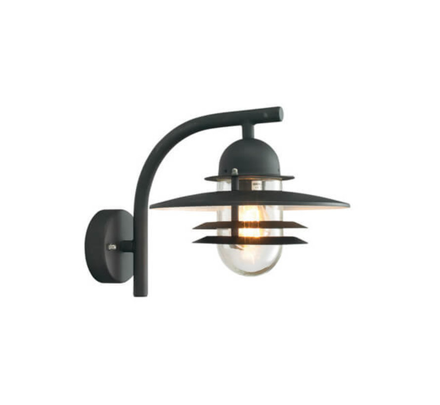 Gevellamp - Selva - Zwart - Steun