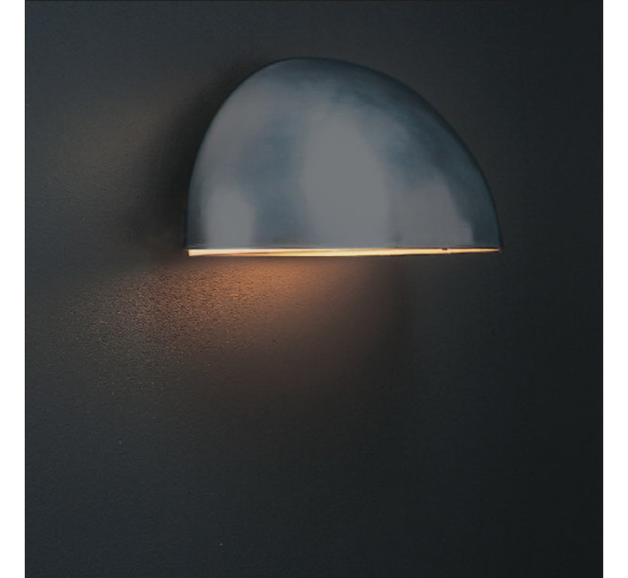 Gevellamp - Selva - Gegalvaniseerd - Rond