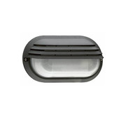 Franssen Verlichting Franssen verlichting Bull-eye buitenlamp - Zwart kunststof - E27