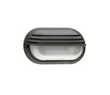Franssen Verlichting Franssen verlichting Bull-eye buitenlamp - Zwart kunststof - E27