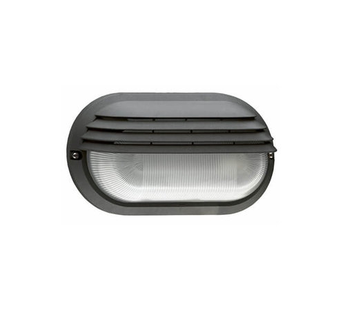 Franssen Verlichting Franssen verlichting Bull-eye buitenlamp - Zwart kunststof - E27