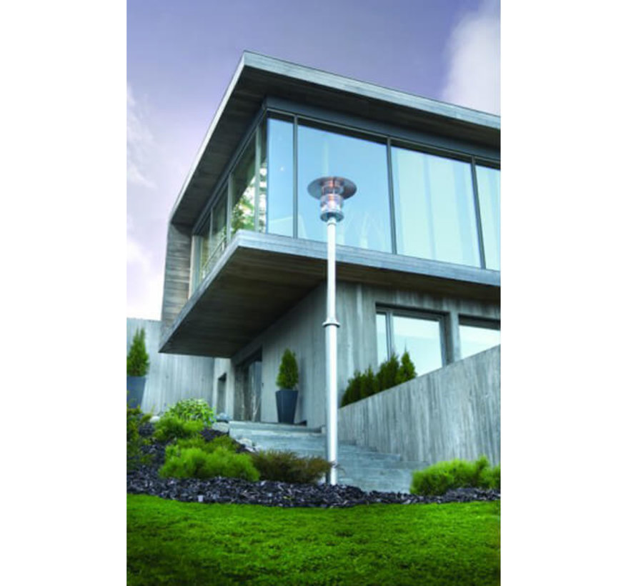 Staande buitenlamp - Selva - 238 cm - Zwart