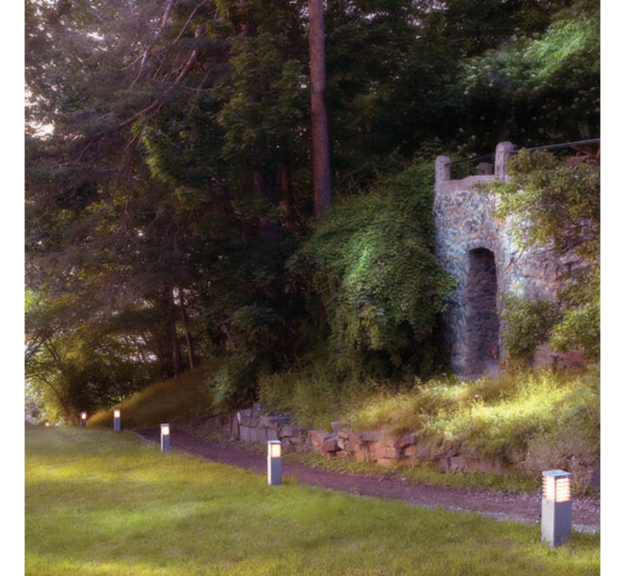 Staande buitenlamp - Selham - 85 cm - Zwart