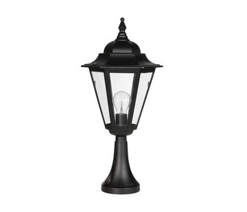 Franssen Verlichting Sokkellamp - Teccia - 59 cm - Zwart