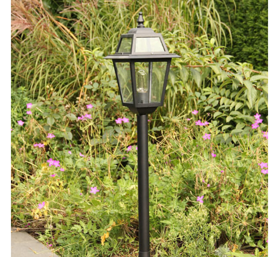 Staande buitenlamp - Perla - 110 cm - Zwart