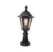 Franssen Verlichting Sokkellamp - Berlusi 2 - 48 cm - Zwart