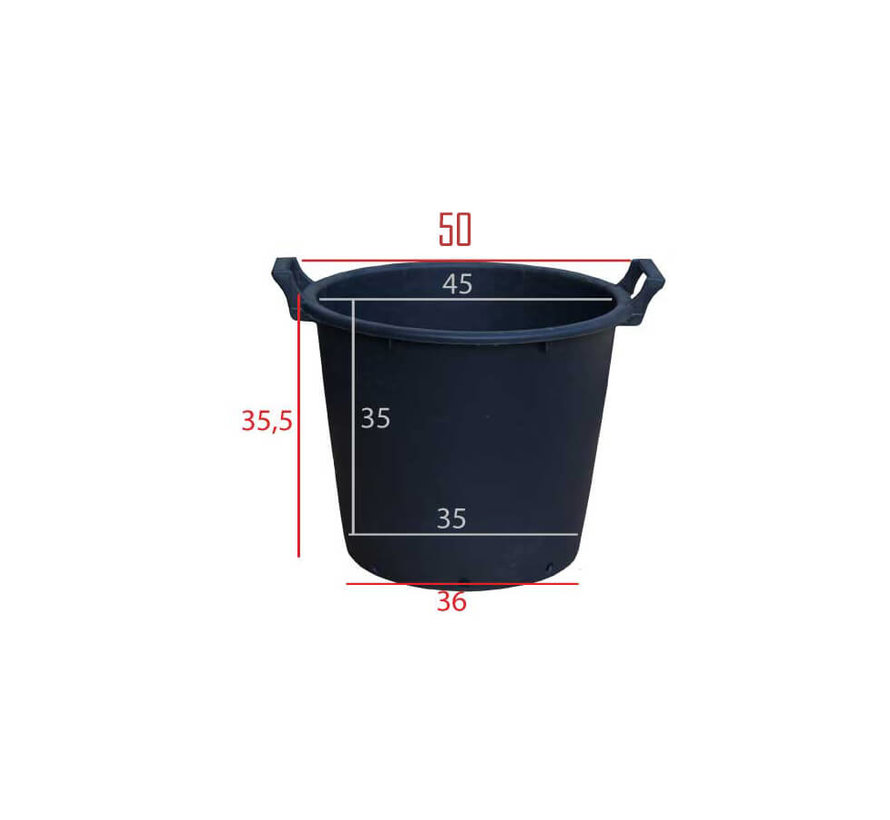 Boomcontainer 43 Liter - ø 50 x 34 cm