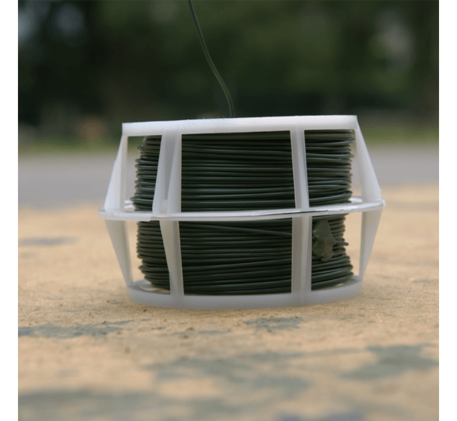 Binddraad - Geplastificeerd - ø 0,6 mm x 50 meter