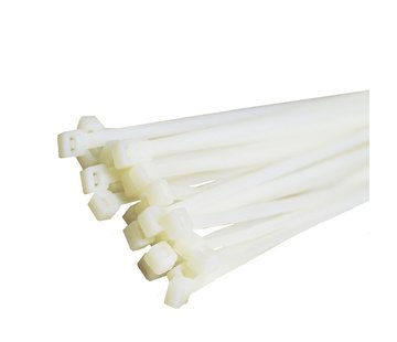 Meuwissen Agro Kabelbinder Wit - 36,8 cm - 4,8 mm - 100 stuks
