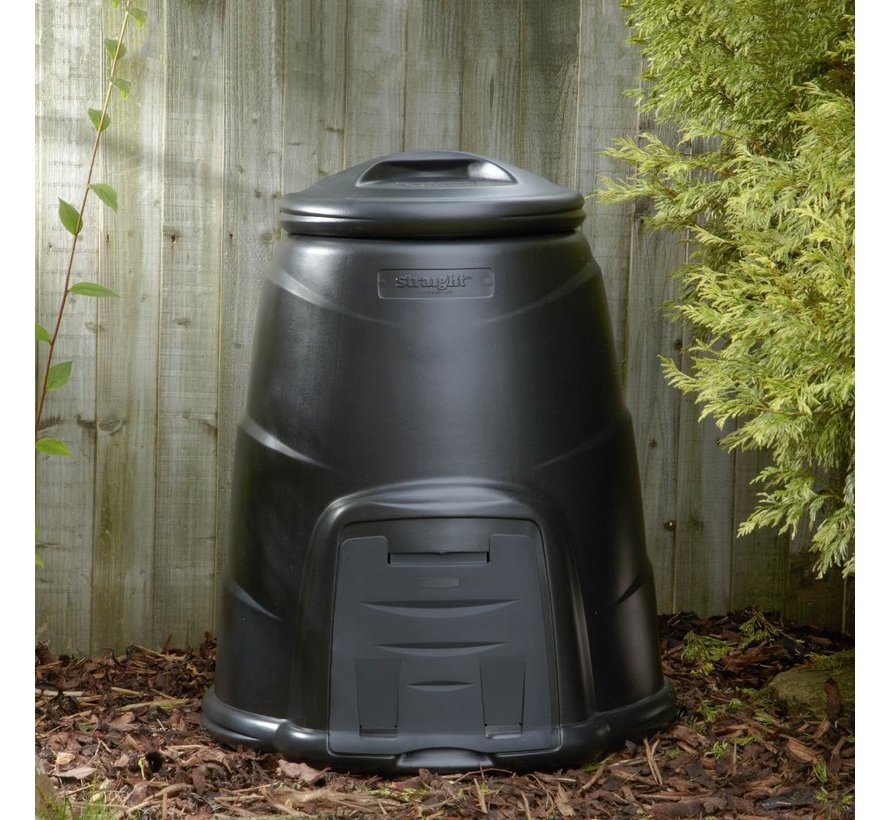 Blackwall Compostvat 220 liter - Zwart
