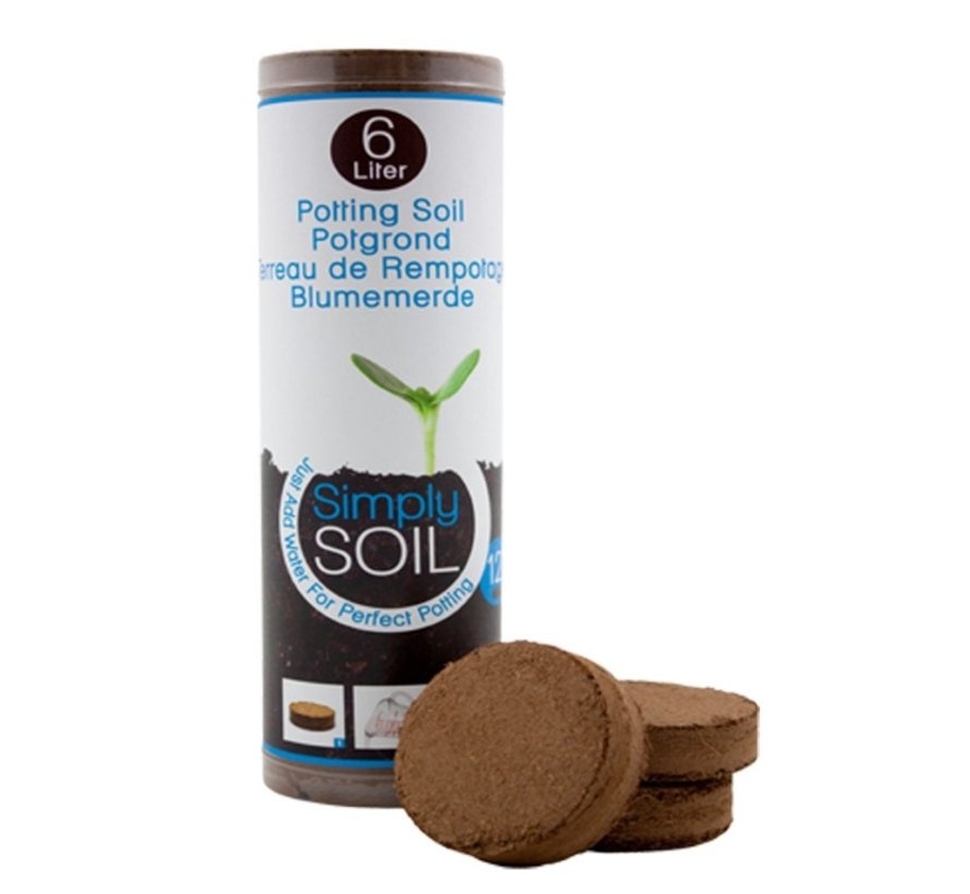 Simply Soil - 12 potgrondtabletten