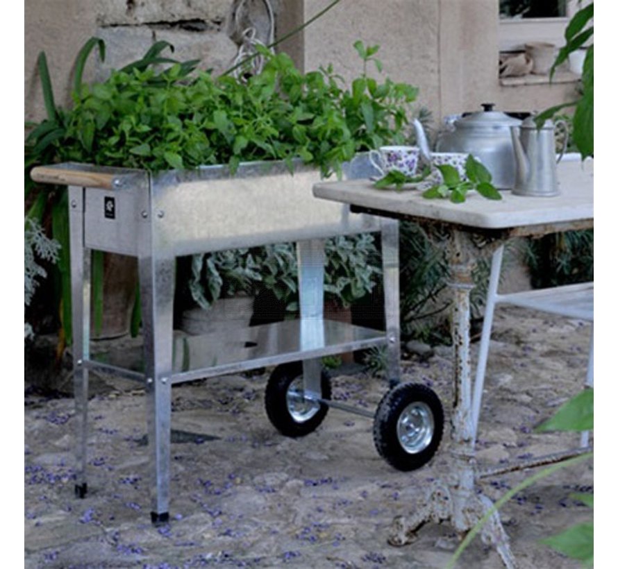 Kweektafel Urban Trolley - Verzinkt