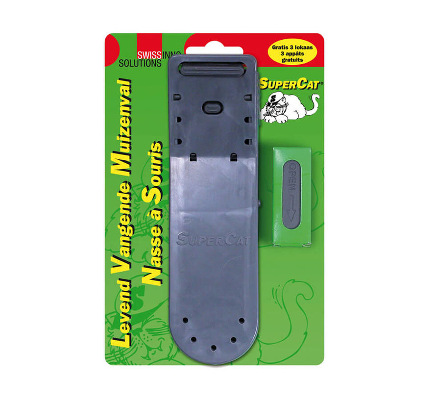 Muizenval Levend vangen - Supercat