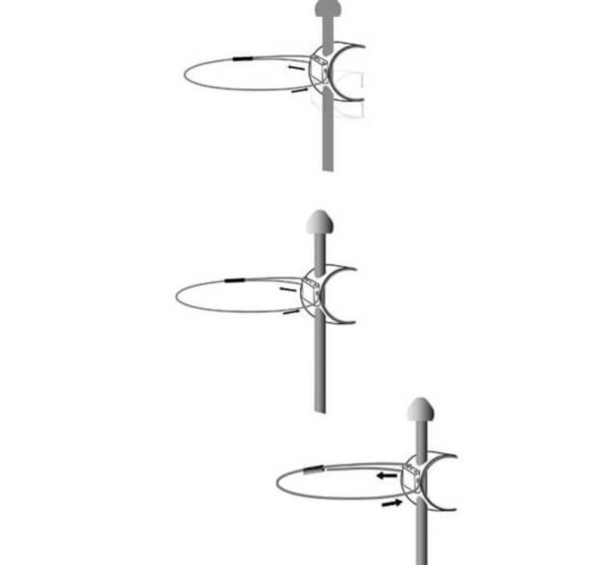 Plantenstok 75 cm + Koppelstuk