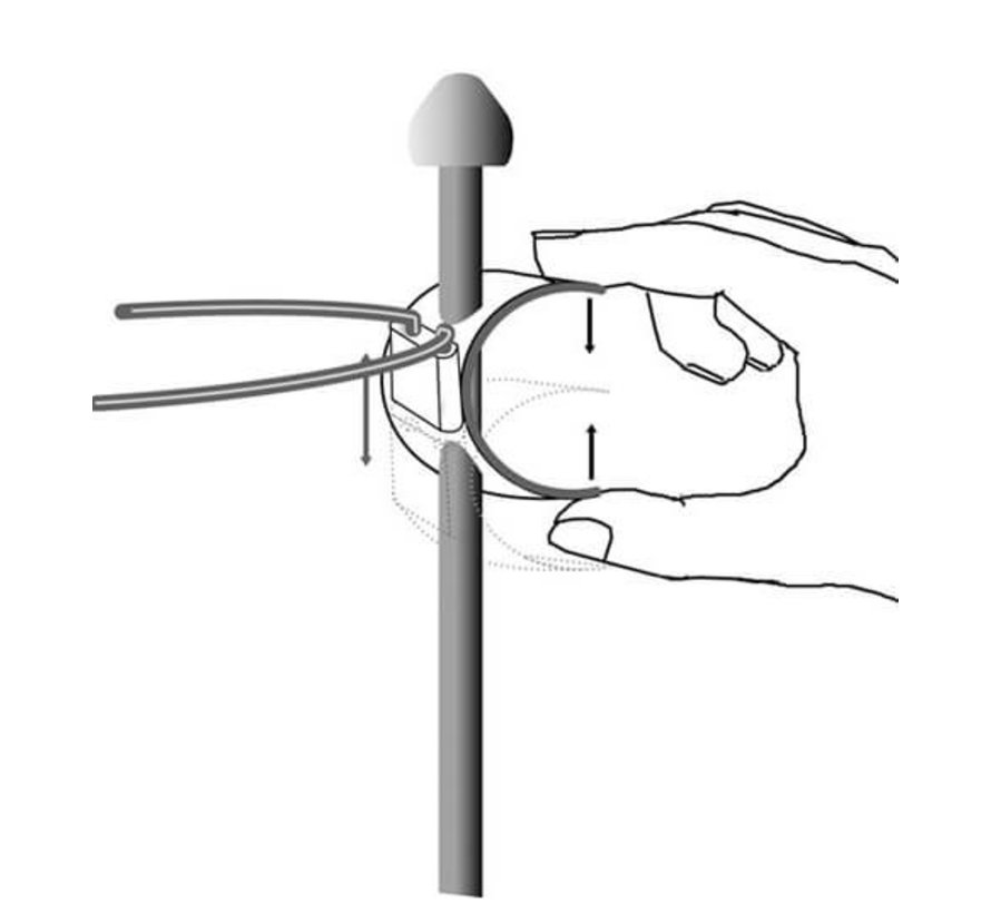 Plantenstok 75 cm + Koppelstuk