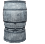 Roto Regentonset Roto 240 liter + voet - Grijs