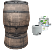 Roto Regentonset Roto 240 liter + voet + vulautomaat