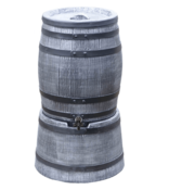 Roto Regentonset Roto 50 liter + voet - Grijs