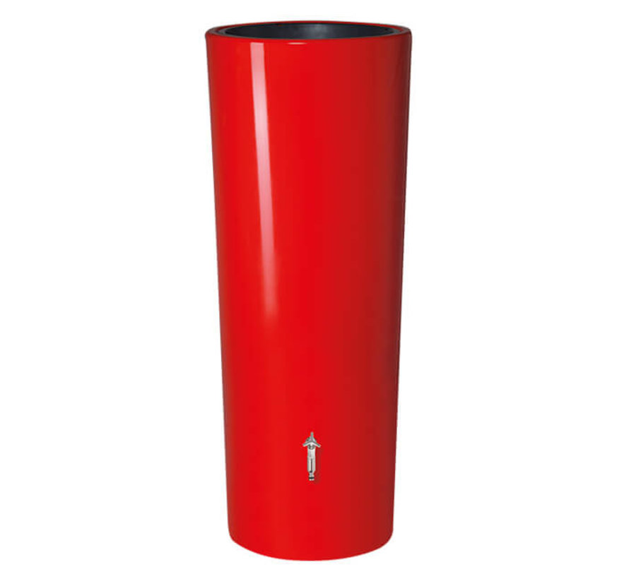 Regenton 2 in 1 - 350 Liter - Tomato + Vulautomaat