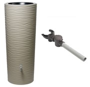 Garantia Regenton 2 in 1 - 350 Liter - Sahara + Vulautomaat