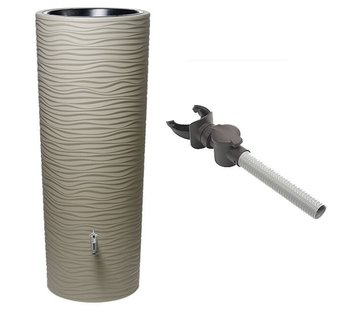 Garantia Regenton 2 in 1 - 350 Liter - Sahara + Vulautomaat