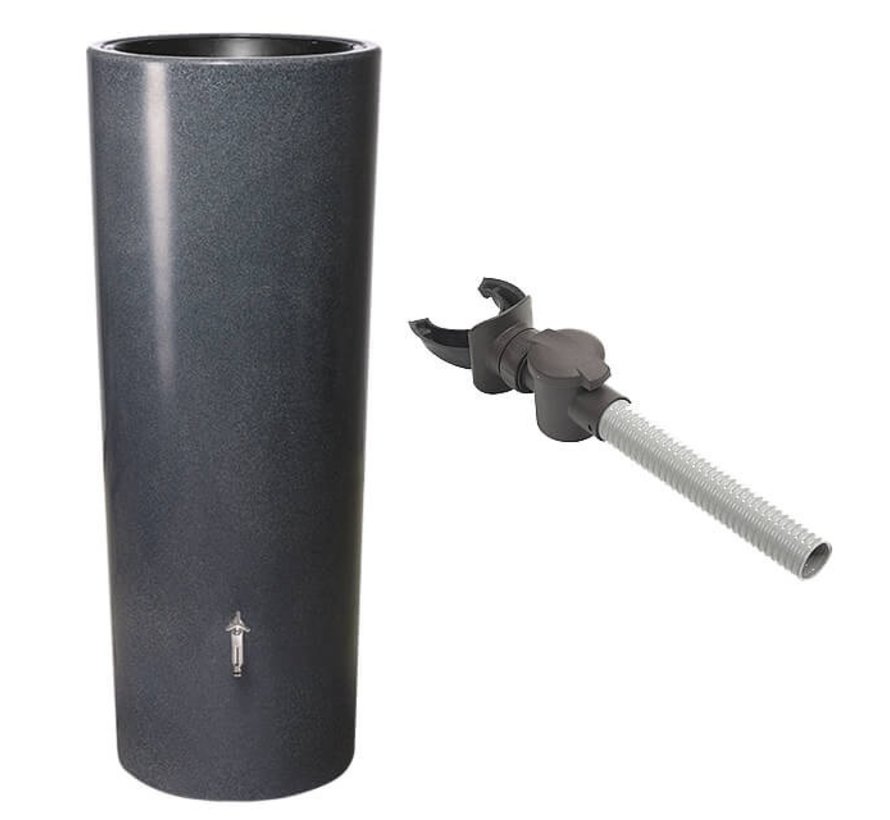 Regenton 2 in 1 - 350 Liter - Lava + Vulautomaat