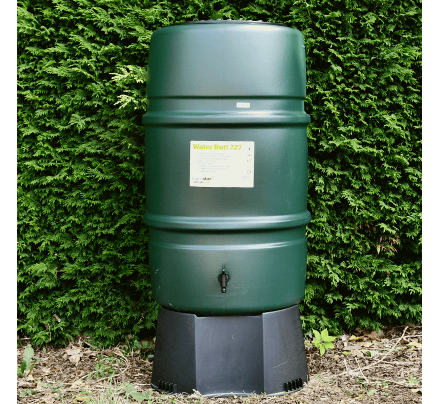 Regentonset Harcostar - 227 Liter Groen + Voet