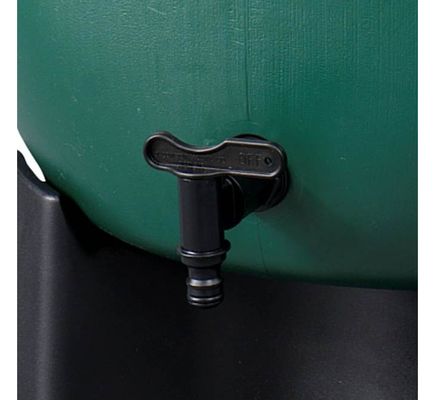 Regentonset Harcostar - 168 Liter Groen + Voet + Vulautomaat