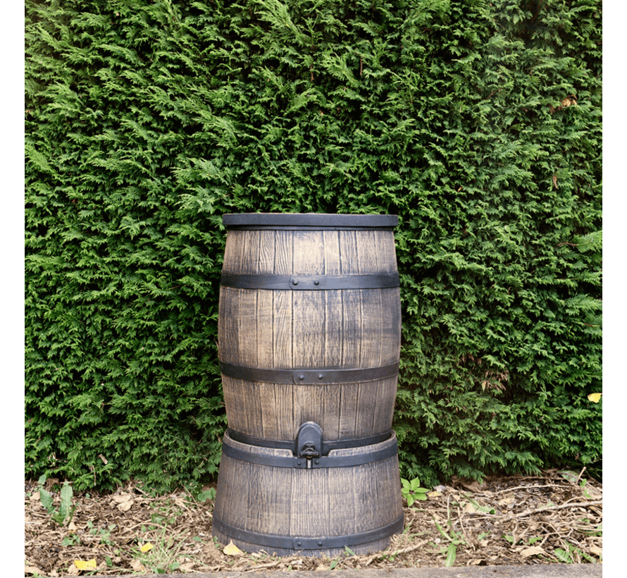 Regentonset Roto 140 liter + voet + vulautomaat