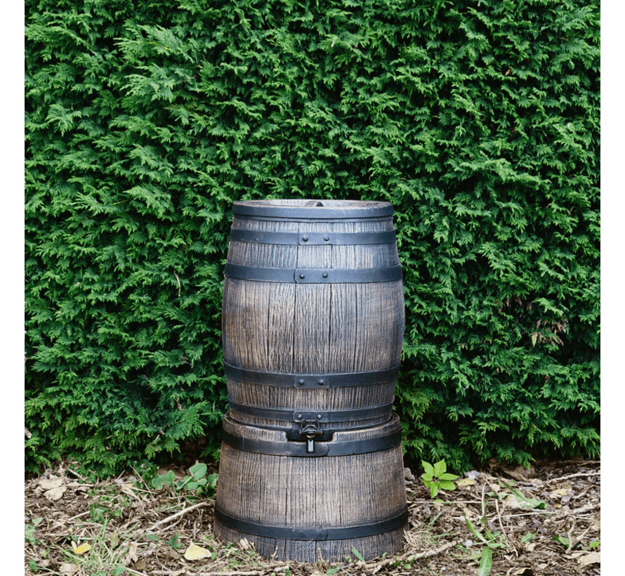 Regentonset Roto 50 liter + voet + vulautomaat