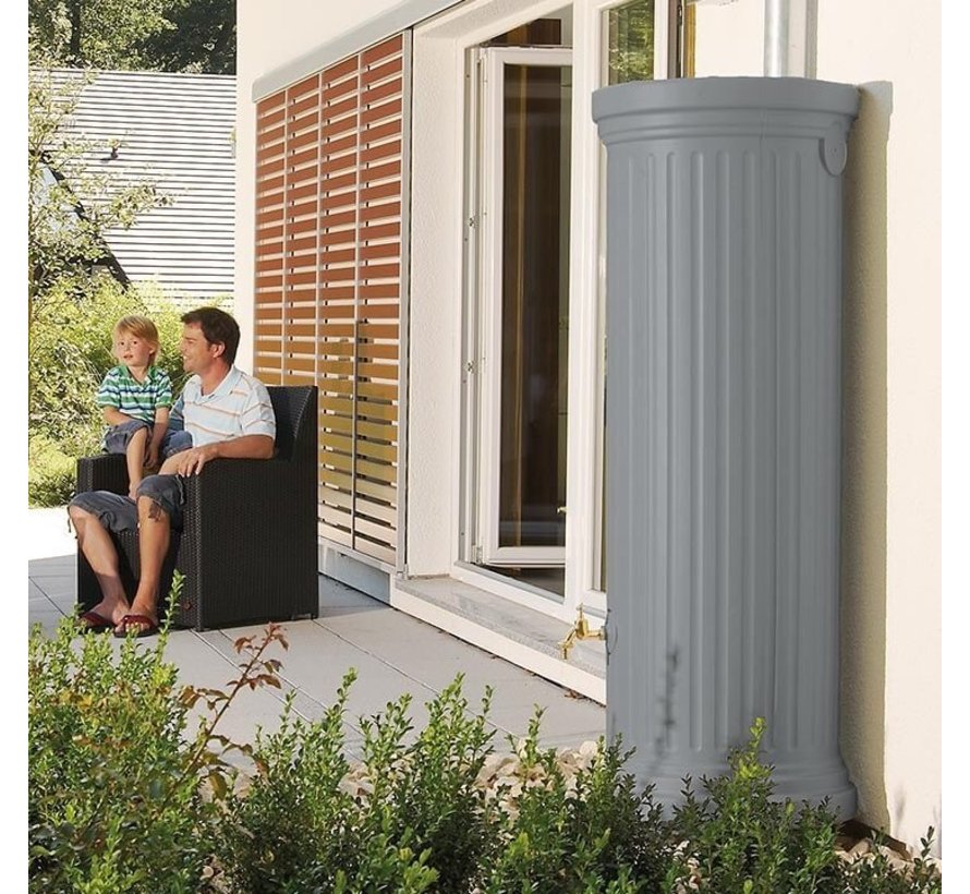 Regenton Column - 330 liter - Grijs