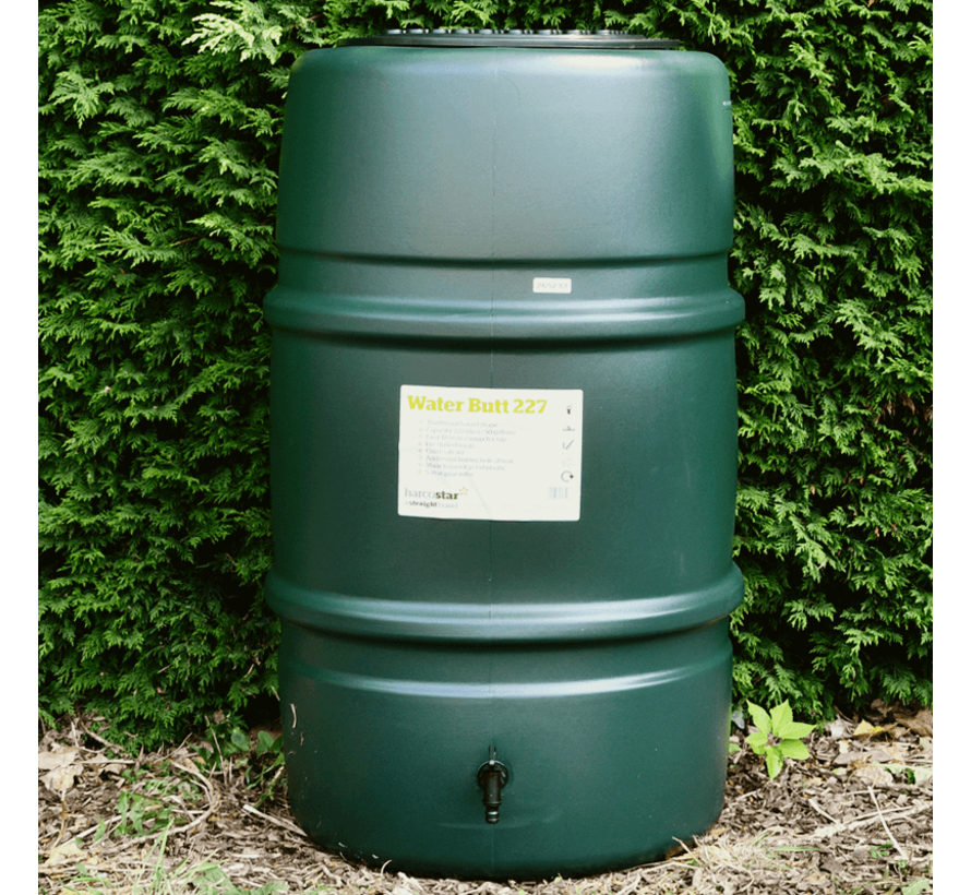 Regenton Harcostar 227 Liter - Groen - 5 Jaar Garantie
