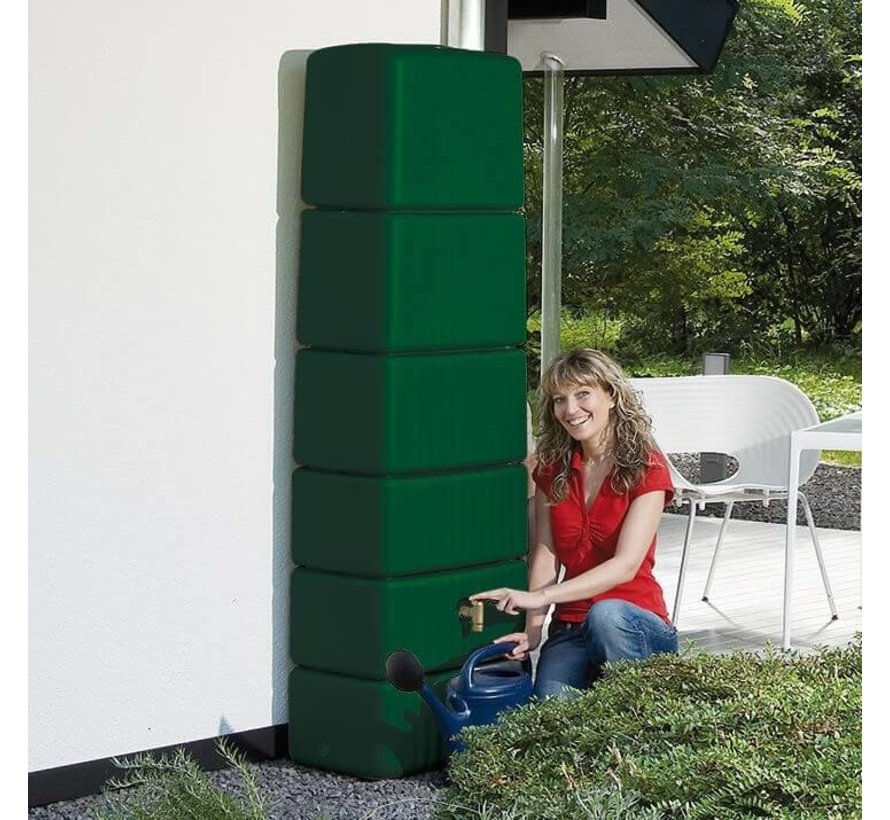 Regenton Slim Groen 350 liter
