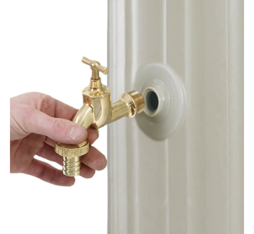 Regenton Column - Zandbeige 1000 liter