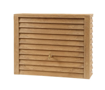 Garantia Garantia Regenton Woody - Houtlook 350 liter lichtbruin