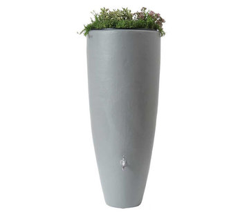 Garantia Regenton + Plantenbak 2 in 1 Grijs 300 liter