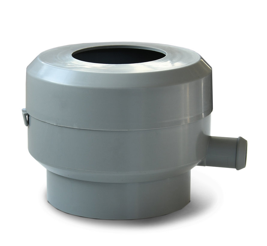 Regenton Vulautomaat 60 - 100 mm + afsluiter en bladvanger