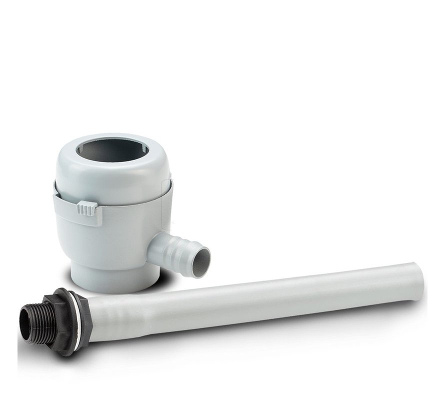 Vulautomaat klein - Afsluiter & Bladvanger - 50 / 60 mm