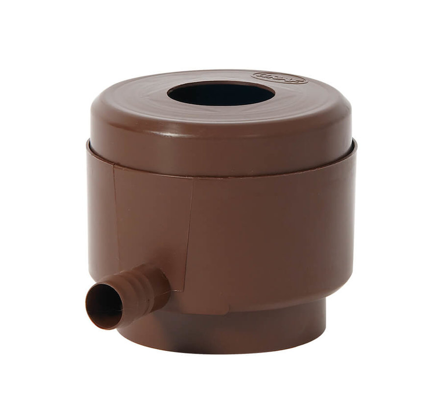 Regenton Vulautomaat Afsluiter-Bladvanger (Bruin)