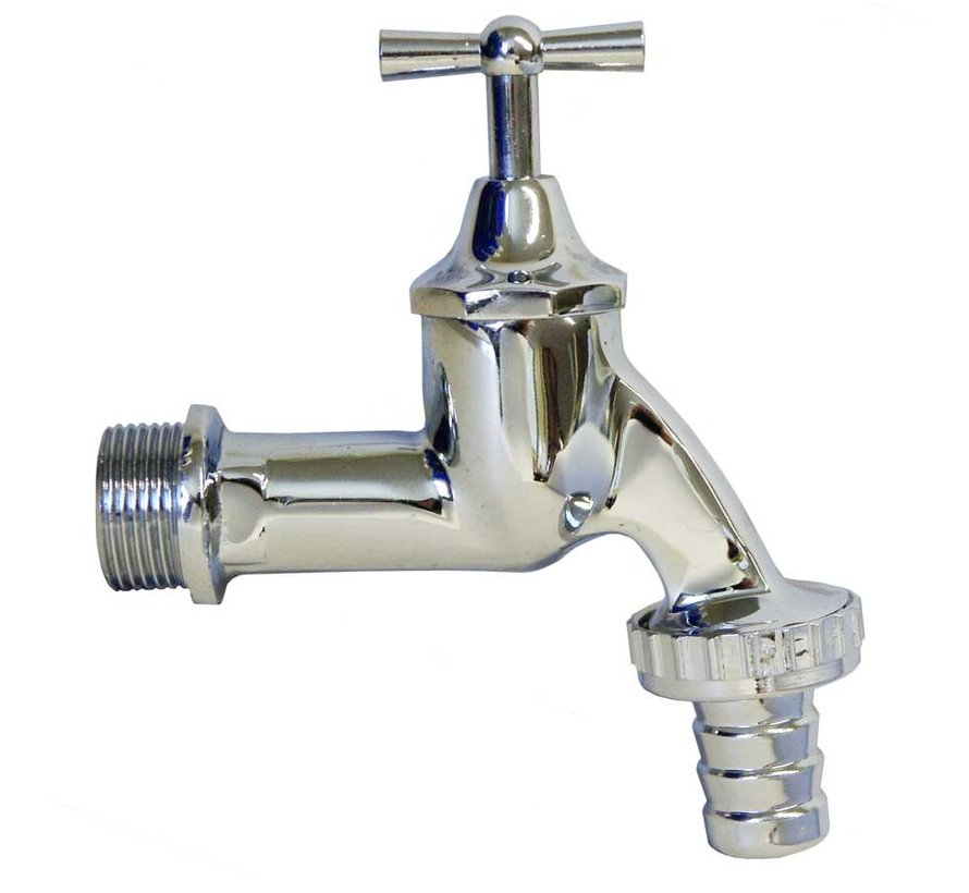 Tapkraan chrome 3/4"