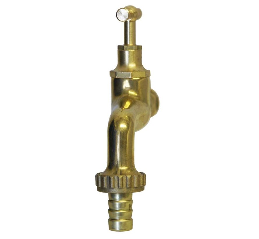 Tapkraan Messing 1/2"