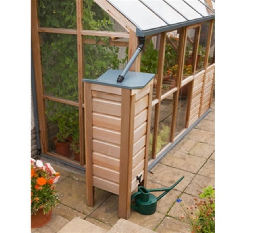 Regenton cederhout - 100 Liter