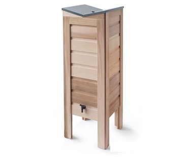 De Wiltfang Regenton cederhout - 100 Liter