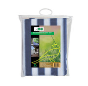 Meuwissen Agro Balkondoek - Blauw / Wit - 0,9 x 5 meter