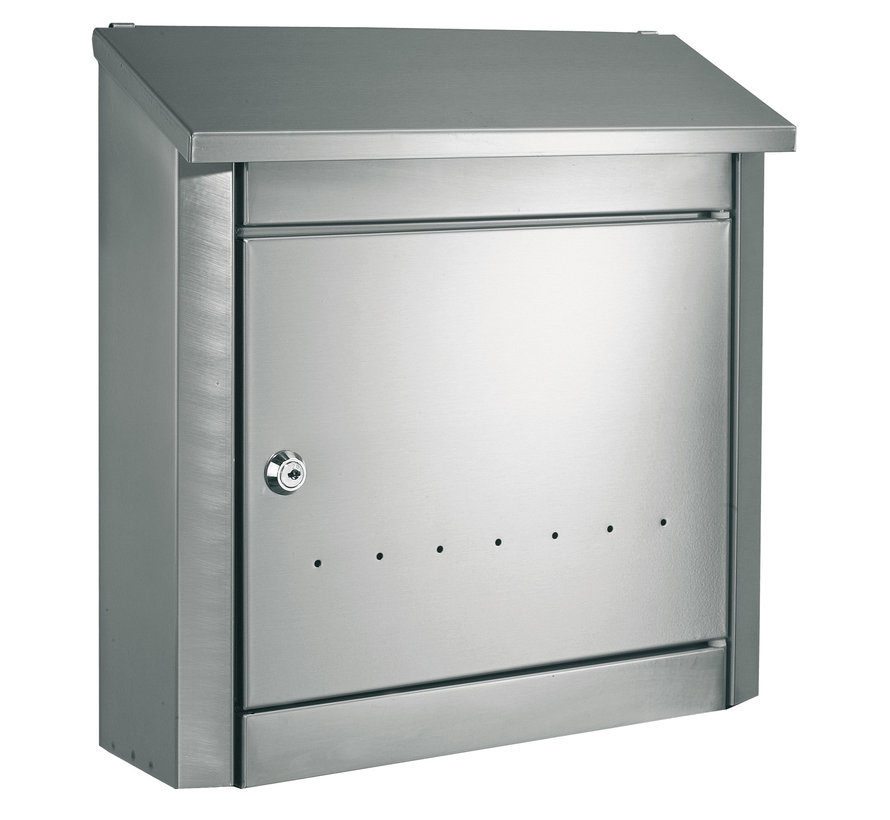 Brievenbus Hochhaus II RVS