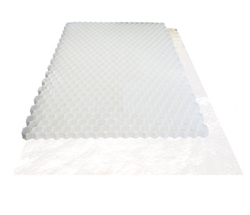 Trudiplas Grindplaat wit 120 x 80 cm - met onderdoek