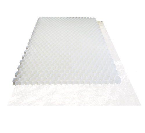 Trudiplas Trudiplas Grindplaat wit 120 x 80 cm - met onderdoek