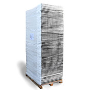 Trudiplas Pallet Grindplaten Zwart - 120 x 80 cm + Onderdoek- 75 stuks