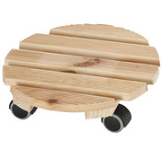 Dörner + Helmer Plantentrolley Lounge ø 30 cm - Naturel