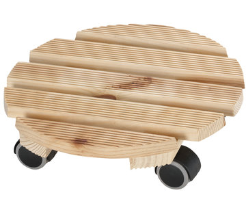 Dörner + Helmer Plantentrolley Lounge ø 30 cm - Naturel